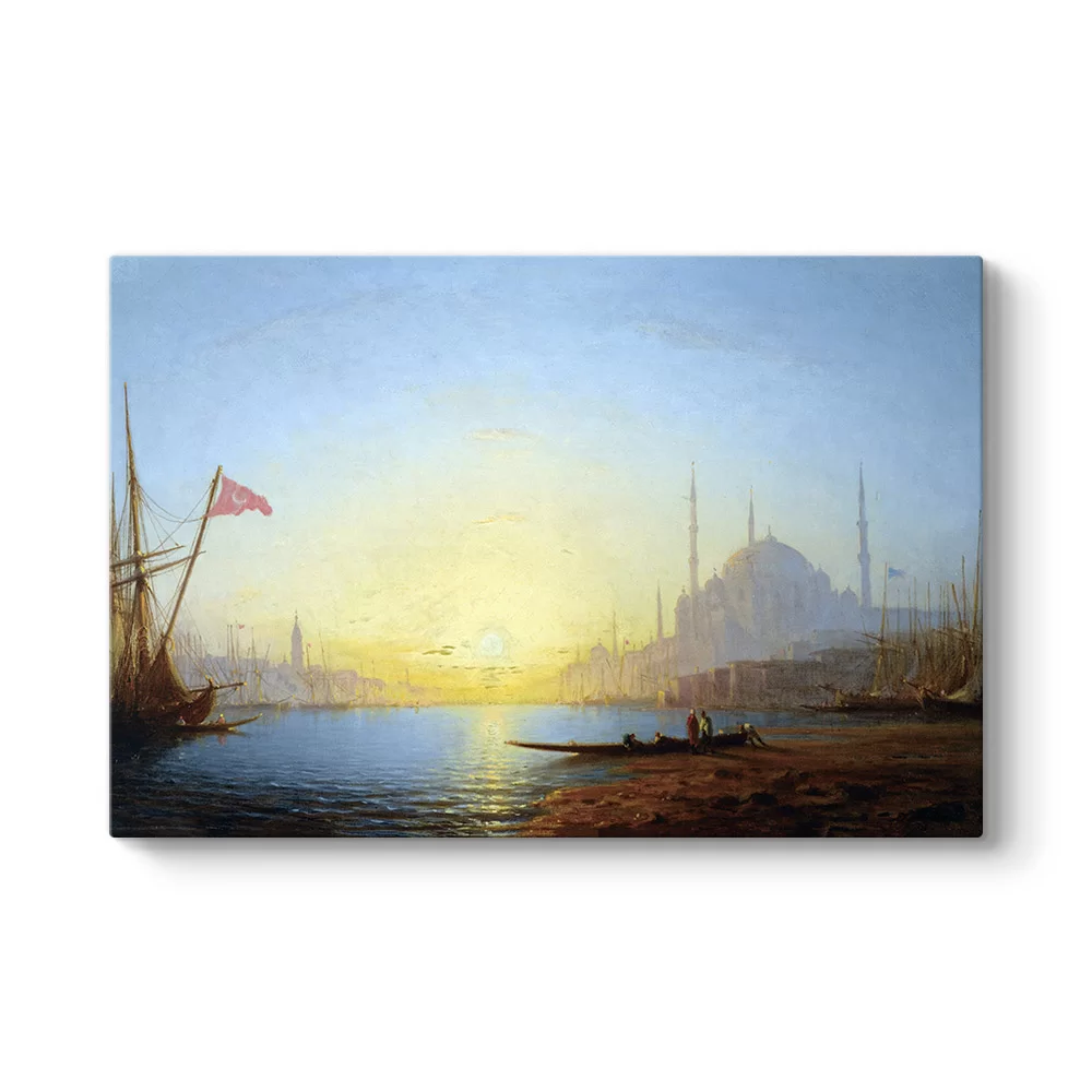 A. Rosier İstanbul Manzarası Tablosu - Model 1